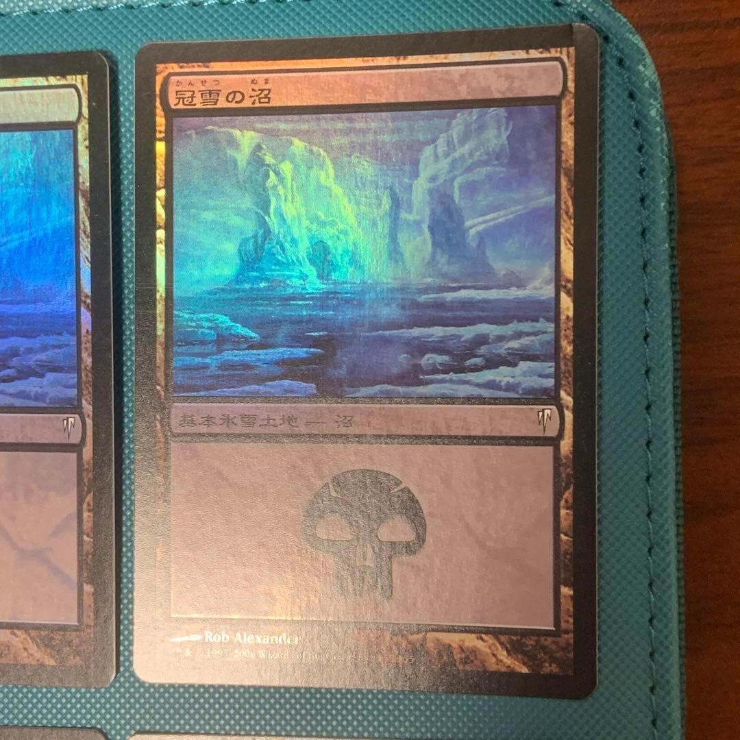 セット日本語Foil《冠雪の沼/-Covered Swamp》CSP
