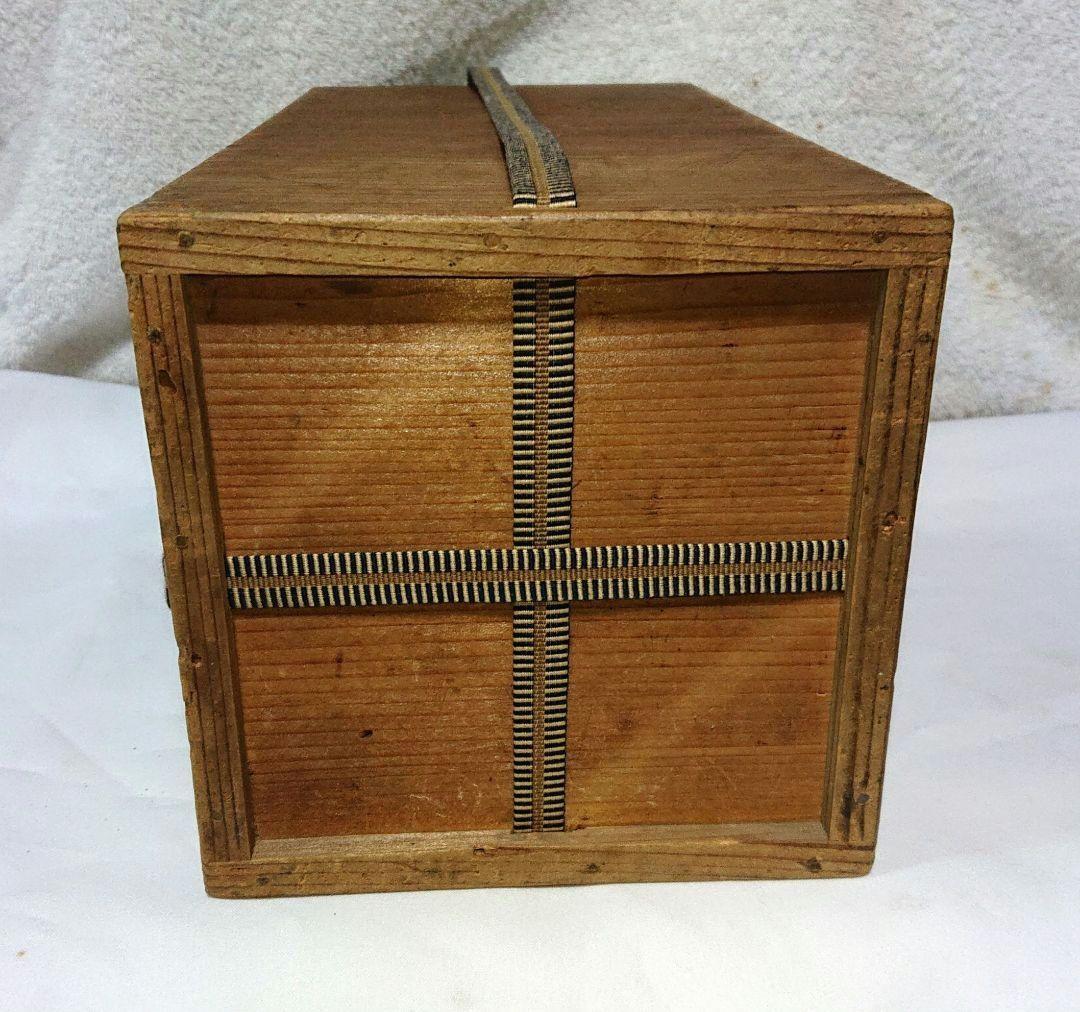 一休庵道年造　花生木箱付き A455