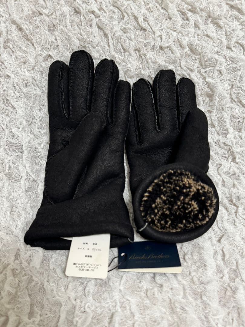 Brooks Brothers 羊革手袋 Sサイズ 黒