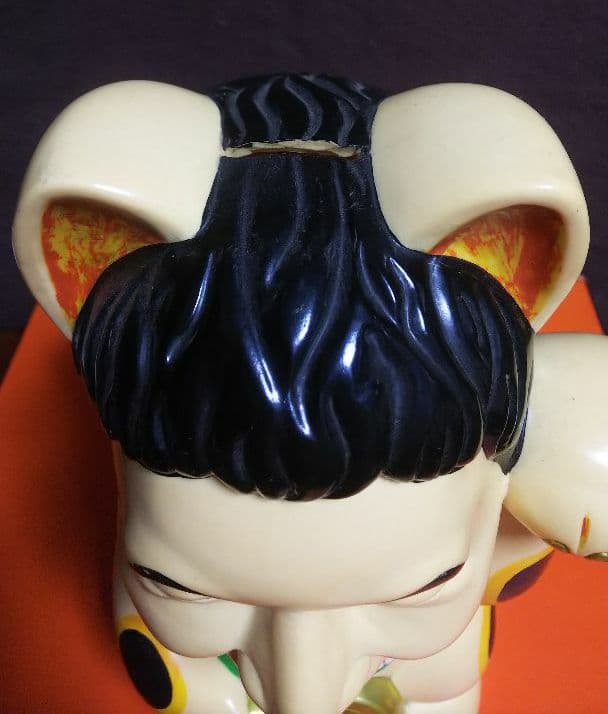 【非売品】超レア② 天才たけしの元気が出るテレビ  貯金箱 特大 招き猫