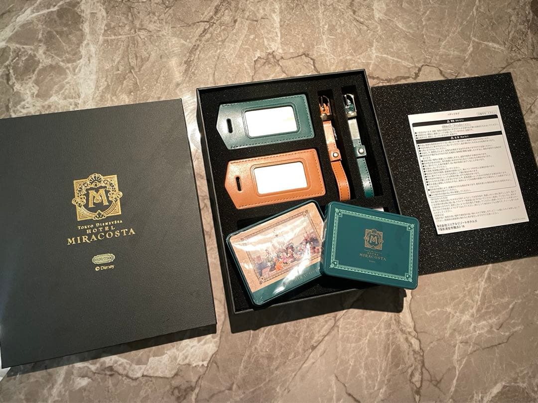 非売品 ミラコスタ スイートルーム ラゲッジタグ トランプ セット 新品未使用品