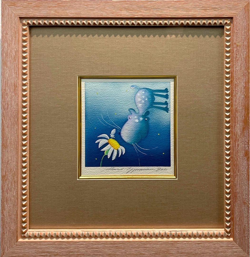 ヴィーヴィ・ ケンパイネン　「はじめまして 」 水彩画