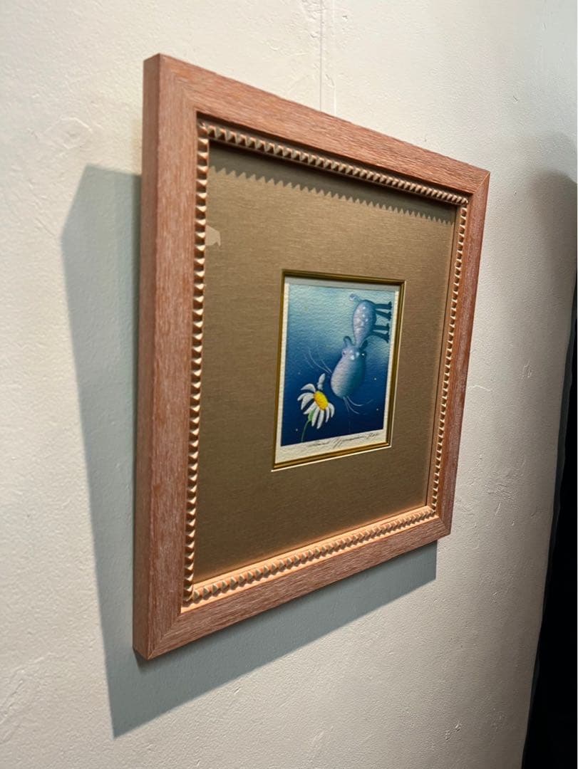 ヴィーヴィ・ ケンパイネン　「はじめまして 」 水彩画