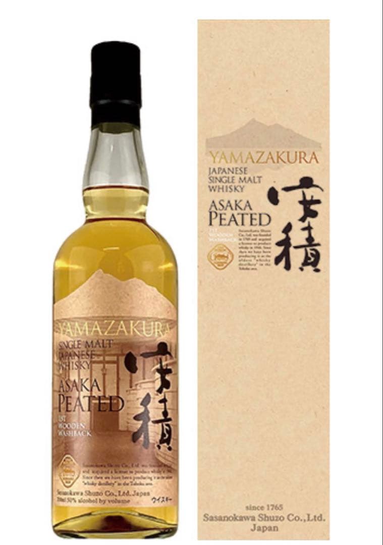 シングルモルト　安積　ピーテッド 1st Wooden Washback