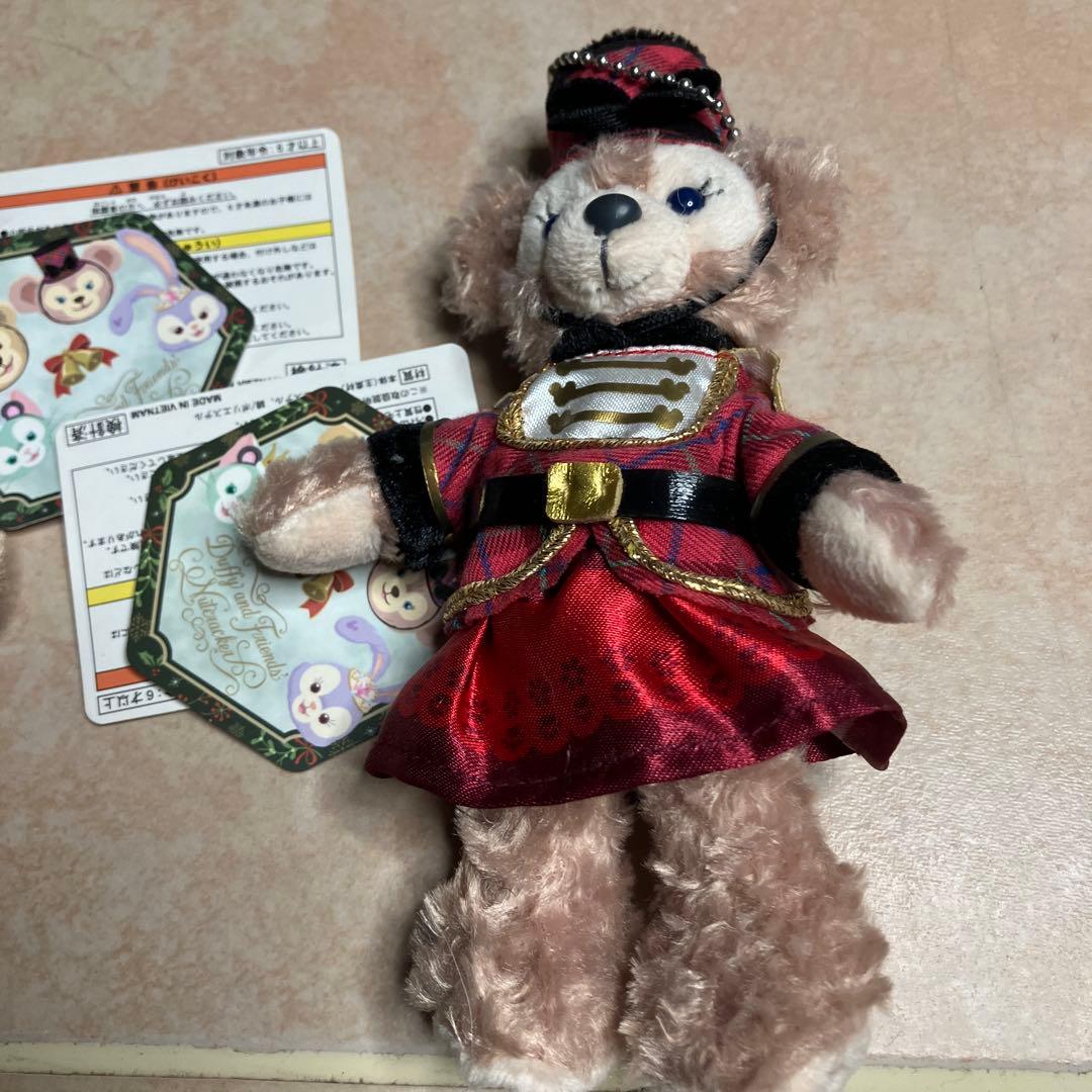 【未使用】ダッフィ&シェリーメイ他4セットくるみ割り人形