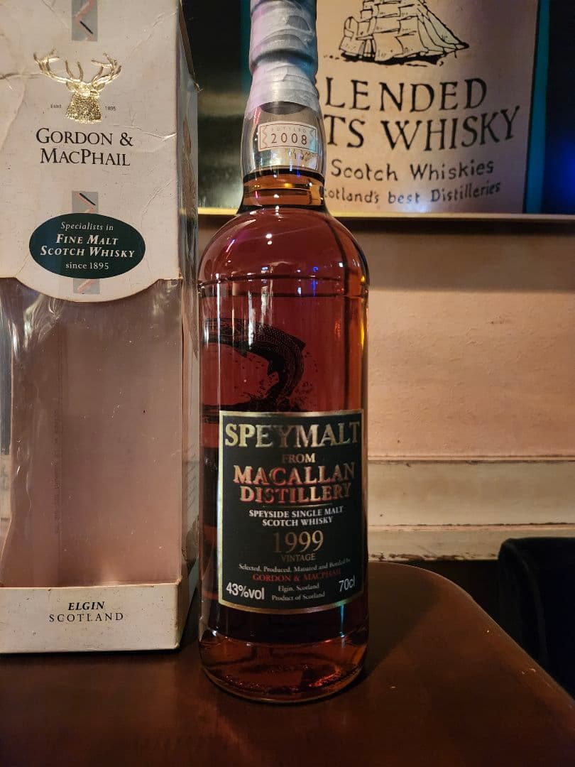 ウイスキー G&M Speymalt from macallan 1999 /2008