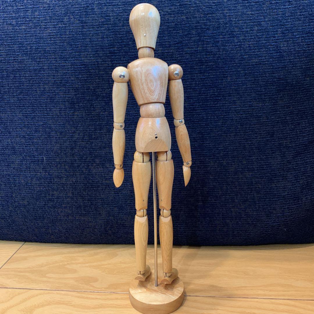 CAM wooden 12A 33cm デッサン用(男性)木製マネキン