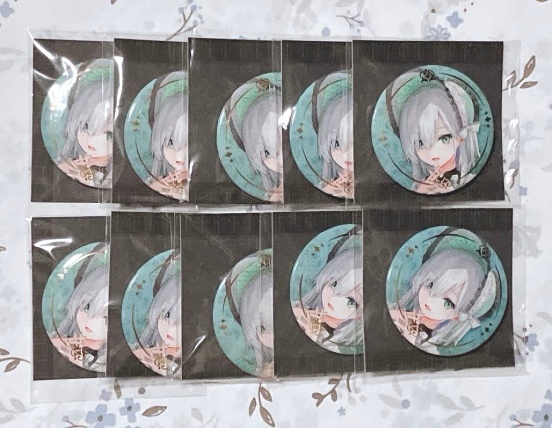 【本日限定価格】にじさんじ ハロウィン 缶バッジ アルス 10点