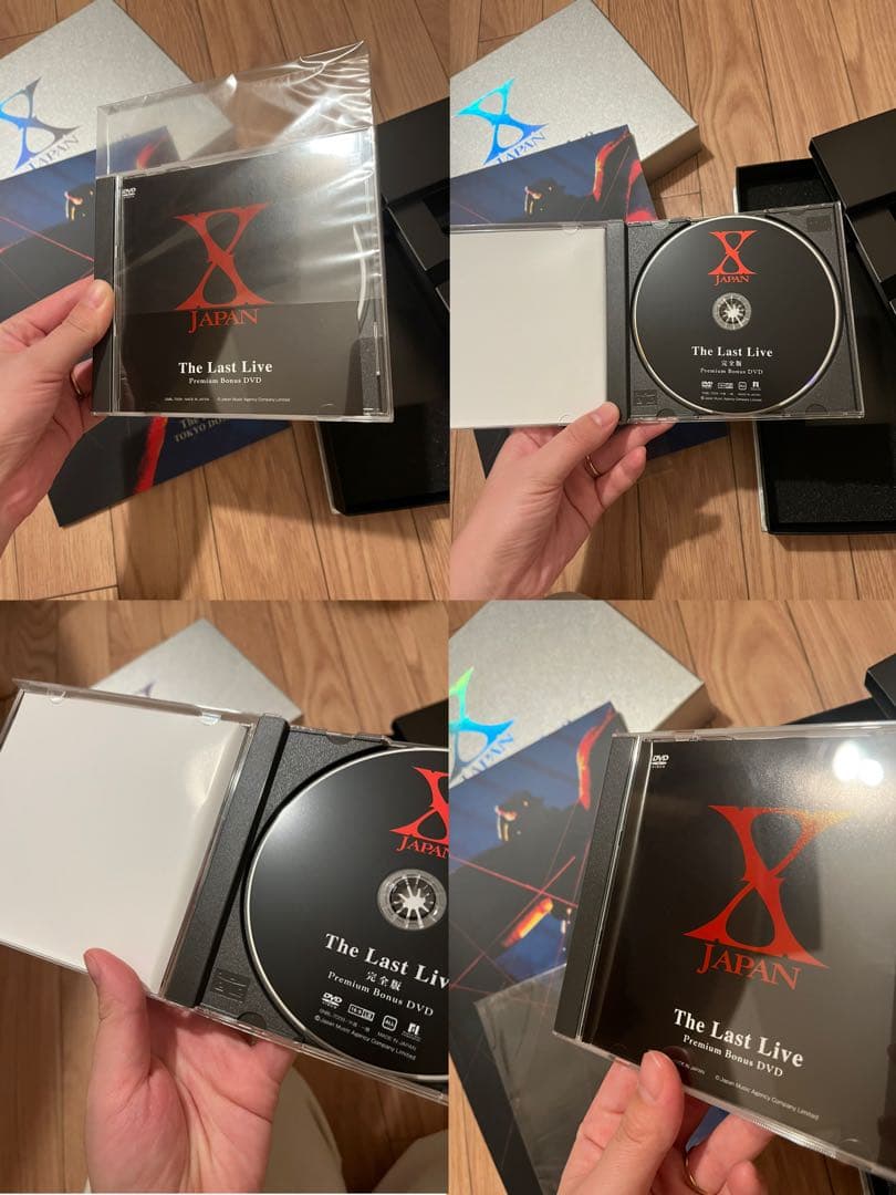 X JAPAN The Last Live&DAHLIA TOUR DVDセット