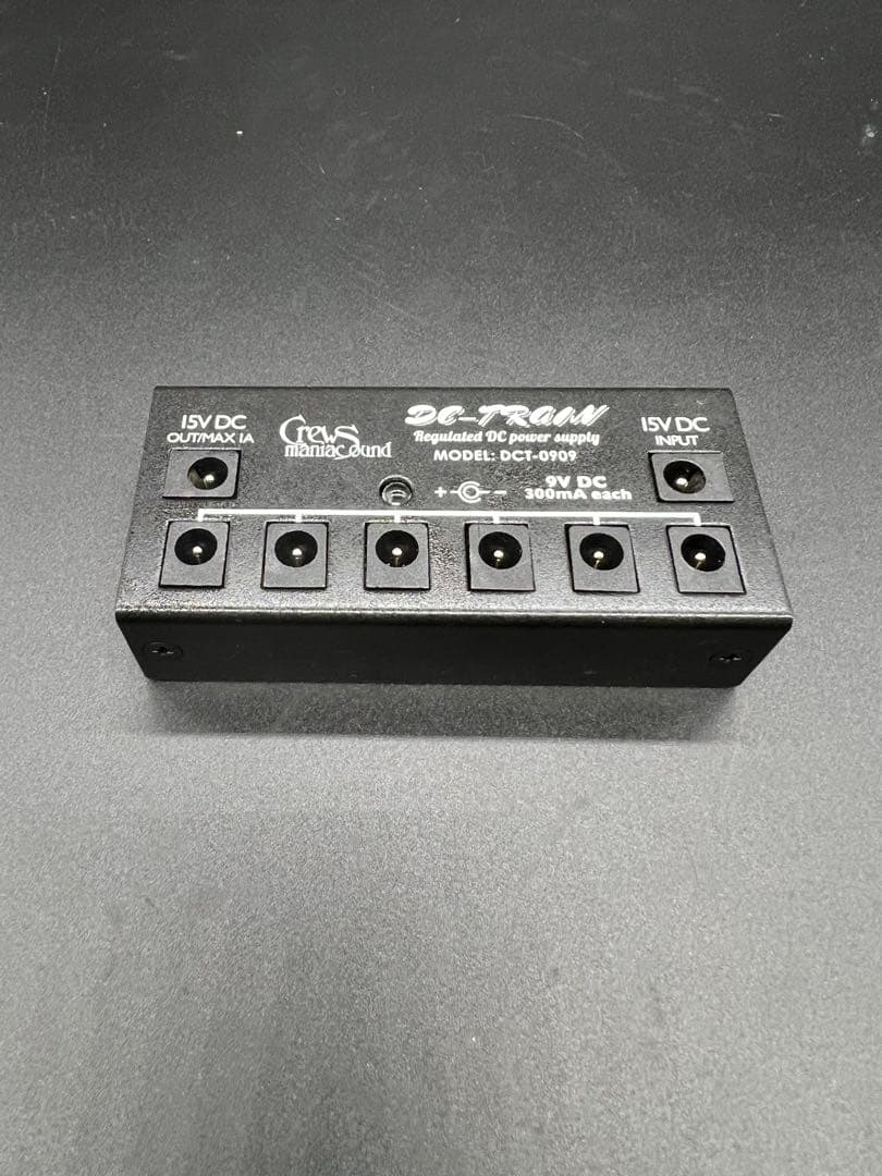 クルーズマニアックサウンド DCT-0909 パワーサプラ　箱・おまけ付
