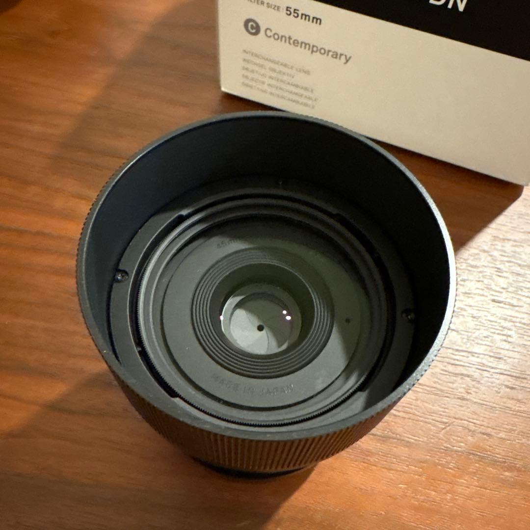 【箱付き完品】SIGMA 45mm F2.8 DG DN Lマウント