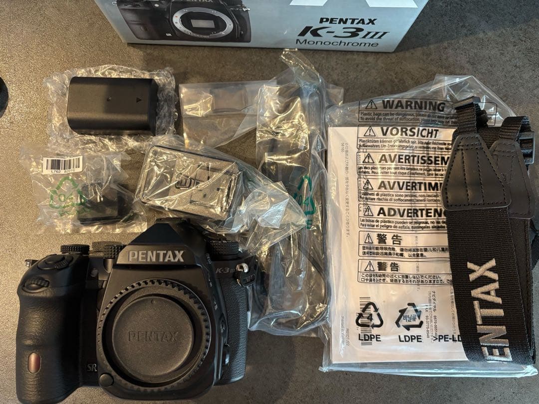 K-3MarkⅢ Monochrome MatteBlack edition