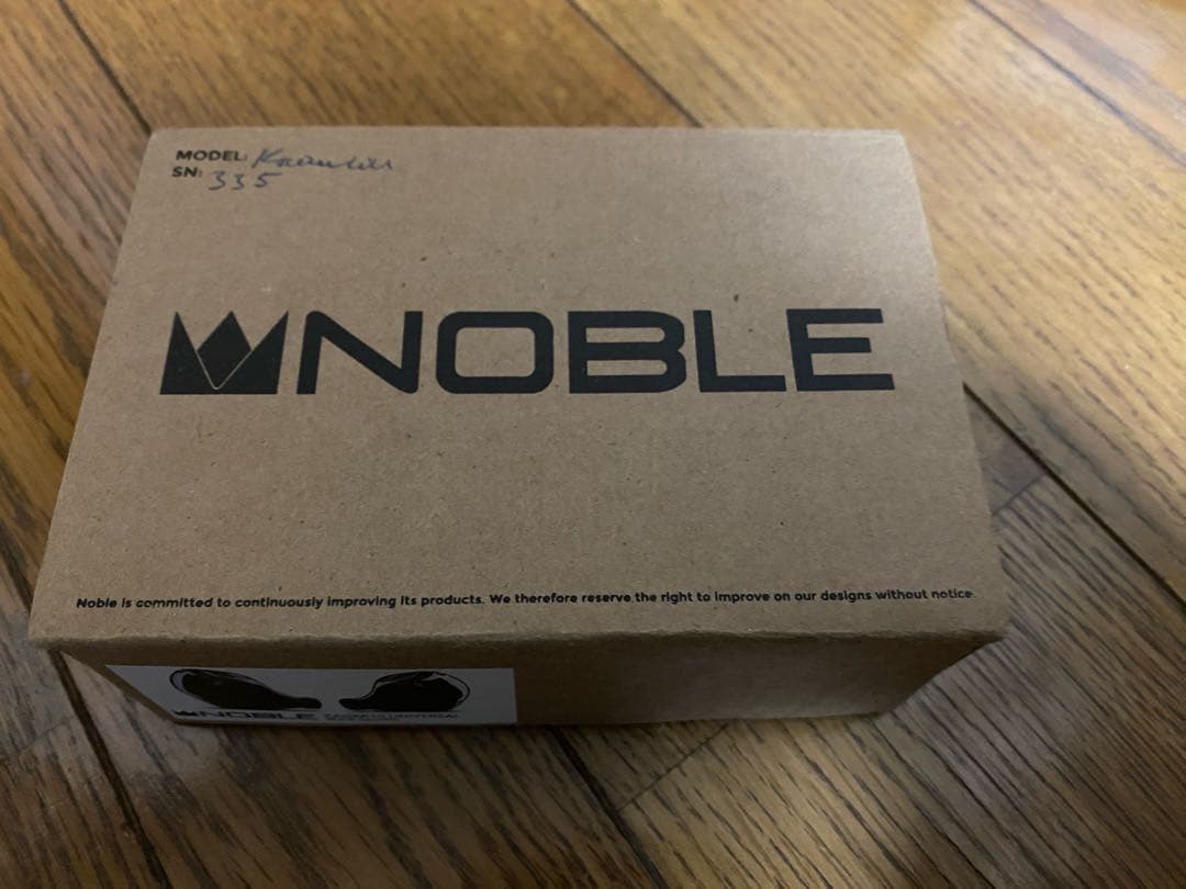 イヤホン NobleAudioKaiser10 UniversalBlackSparkle