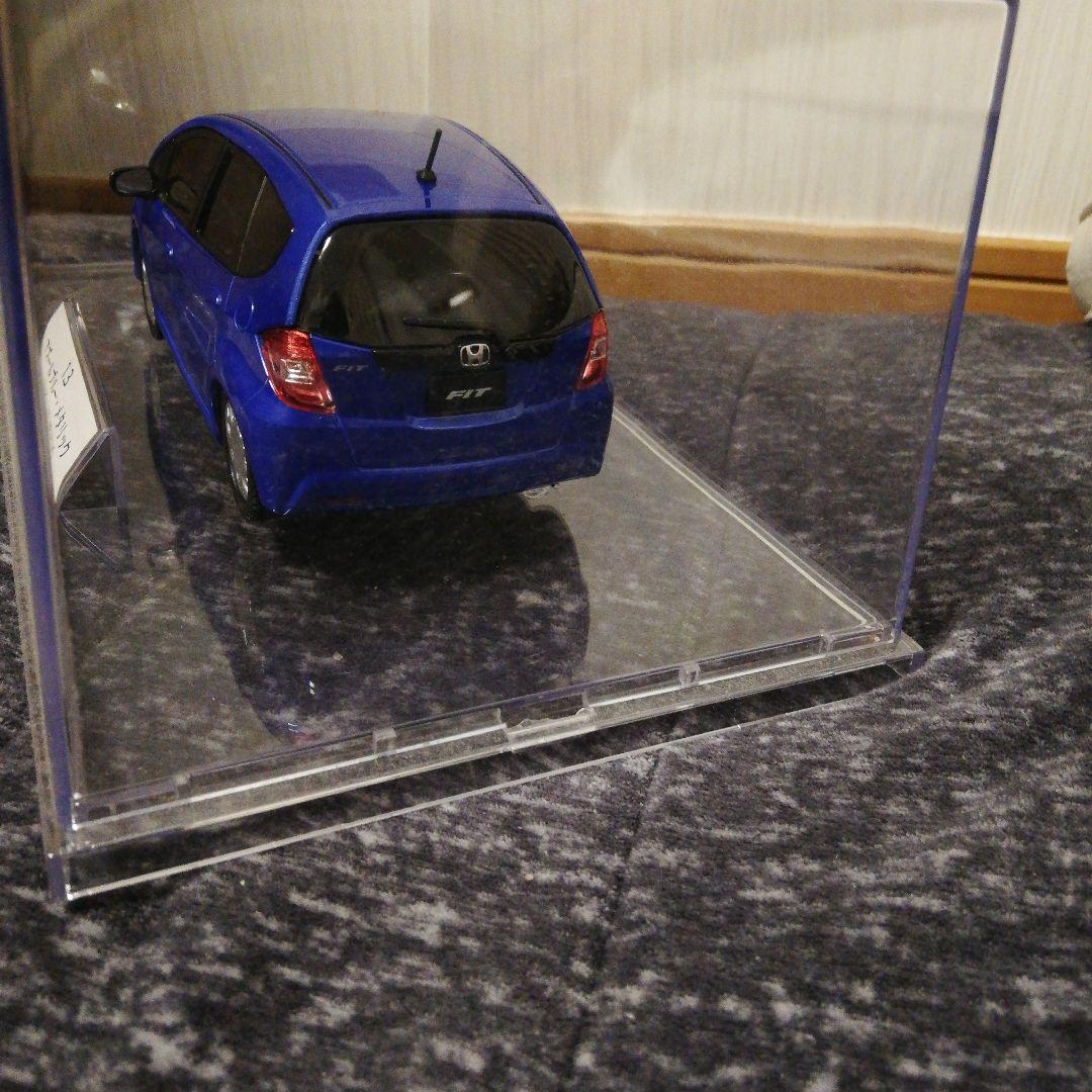HONDA ホンダフィット　アズールブルーメタリック　モデルカー　　サンプル
