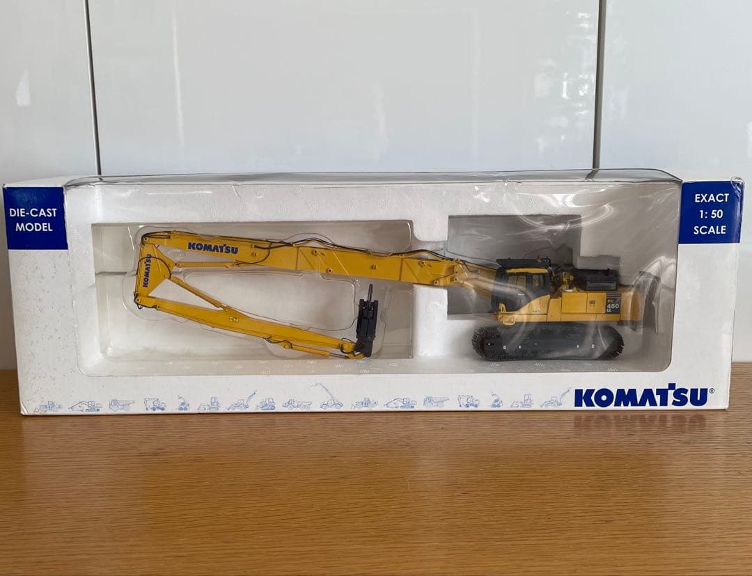KOMATSU PC450LCD ダイキャストモデル 1:50