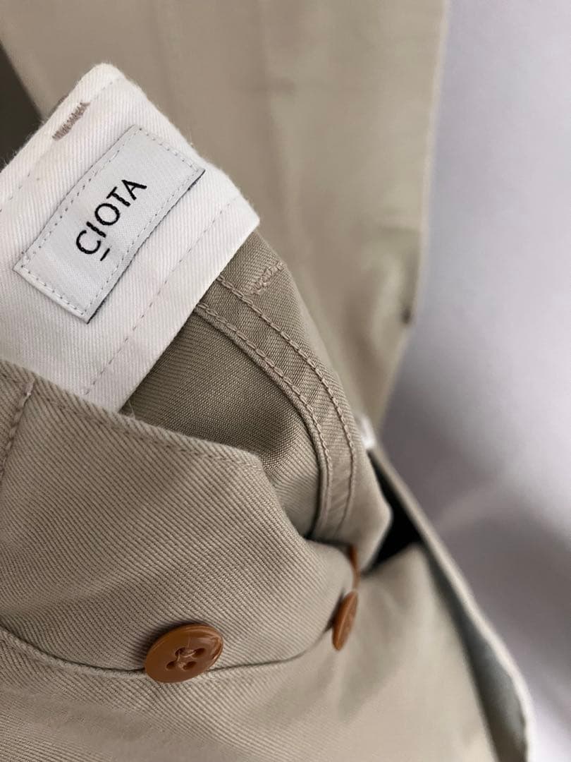 CIOTA スビンコットン ウエポン チノパンツ 5