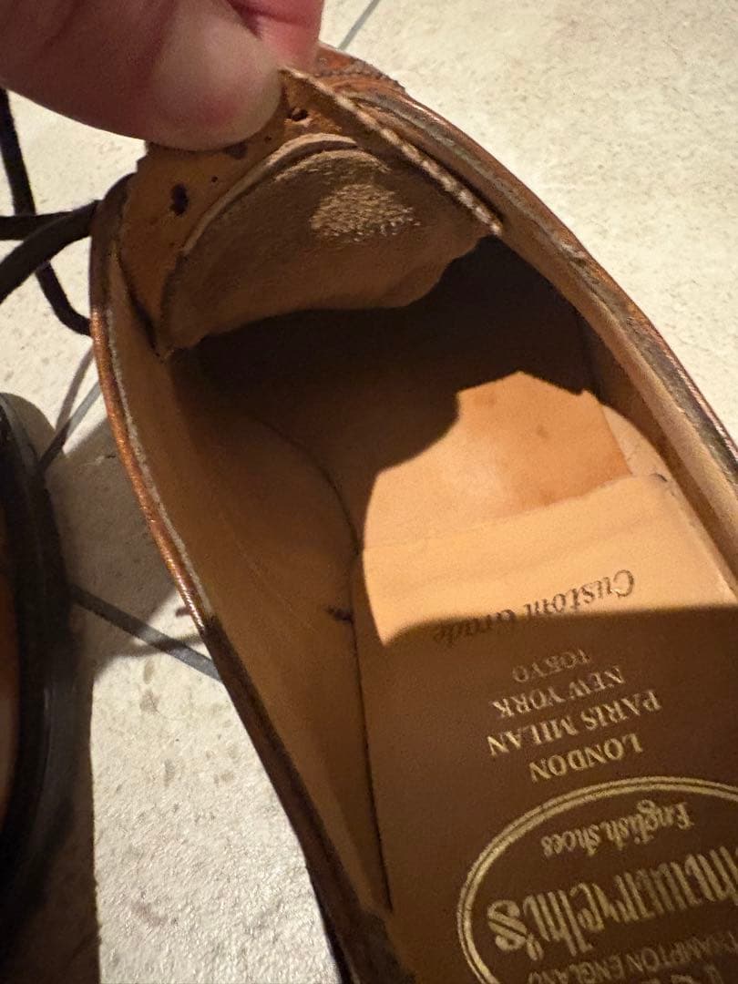 Church’s チャーチ 英国製 UK5.5F（24.5cm相当）