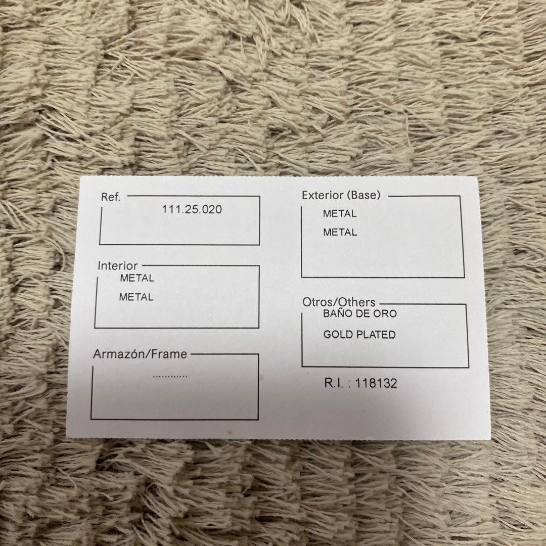 ロエベ　アナグラム　ブローチ　ゴールド