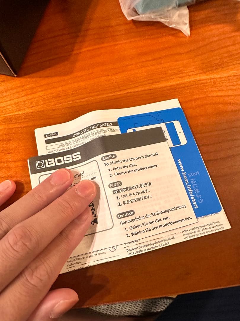 BOSS Chorus CE-2w ギターエフェクター