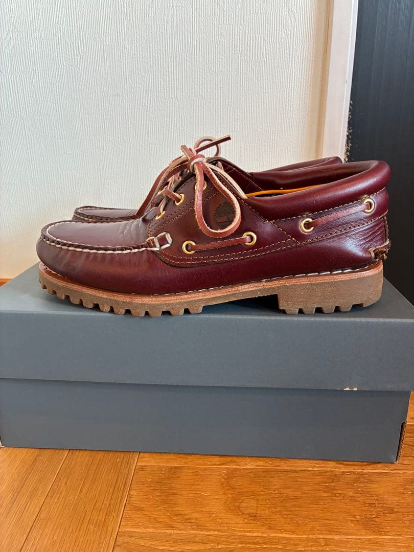 Timberland ティンバーランド 3eye バーガンディ 25.5