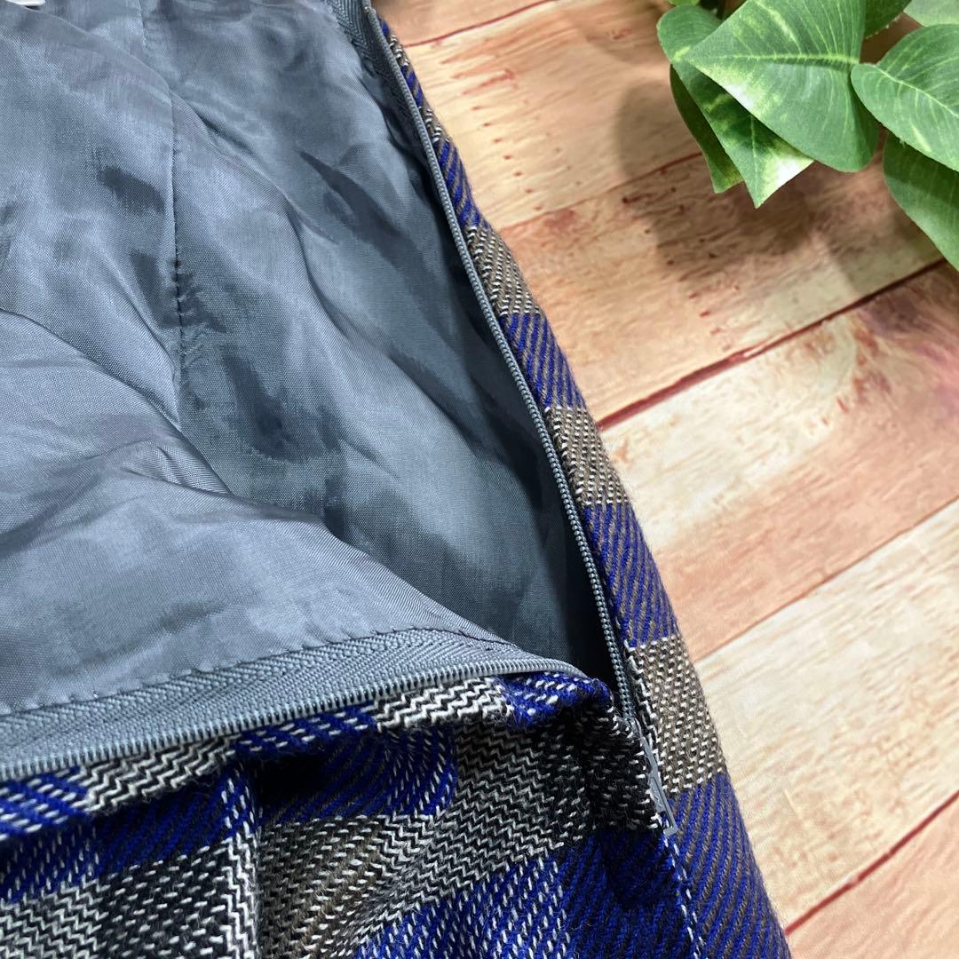 Christian Dior ウール ヴィンテージ プレタポルテ チェック柄 S