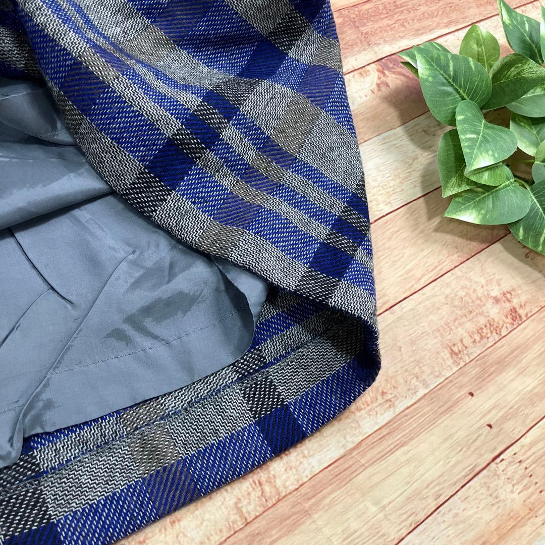 Christian Dior ウール ヴィンテージ プレタポルテ チェック柄 S