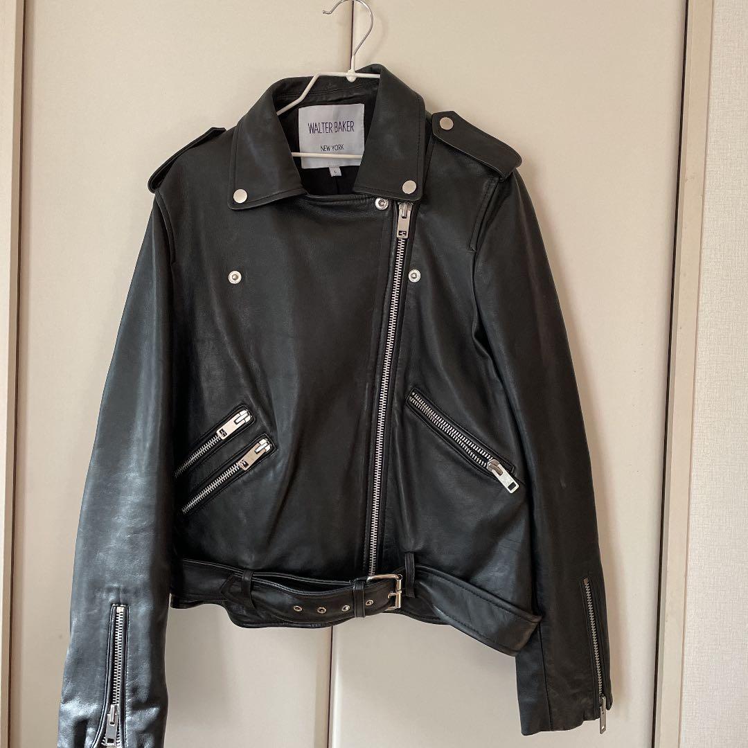 WALTER BAKER NY ダブルライダースジャケット
