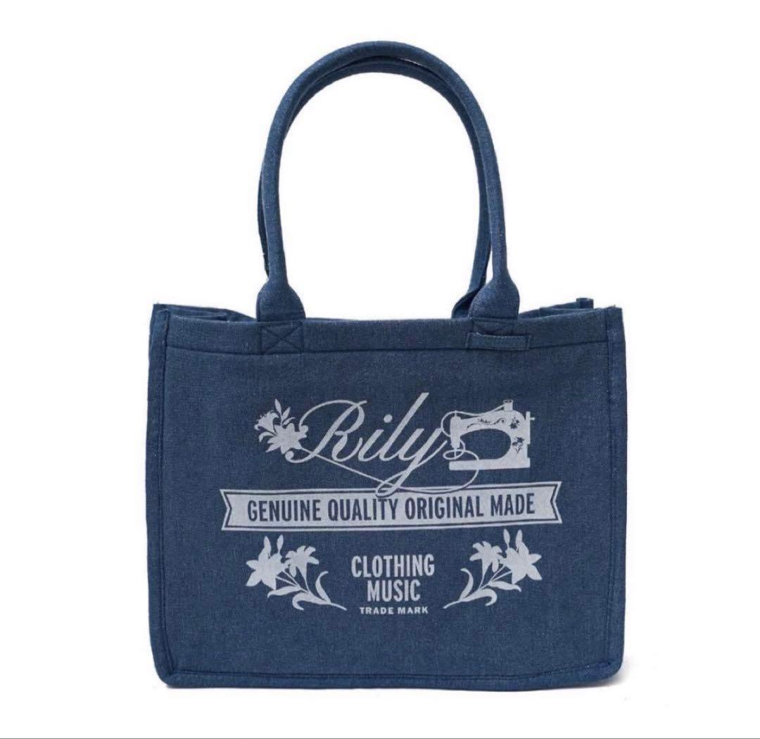 今市隆二RILYデニムトートバッグ