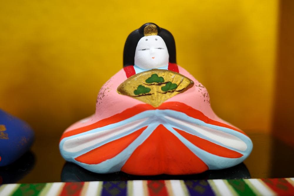 雛人形五段飾り十五人揃い（ガラスケースつき）