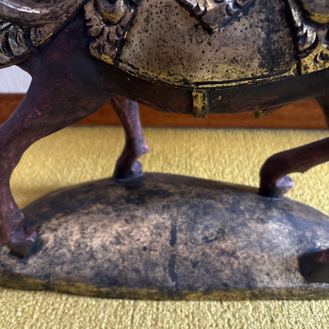 馬の彫刻 アンティーク