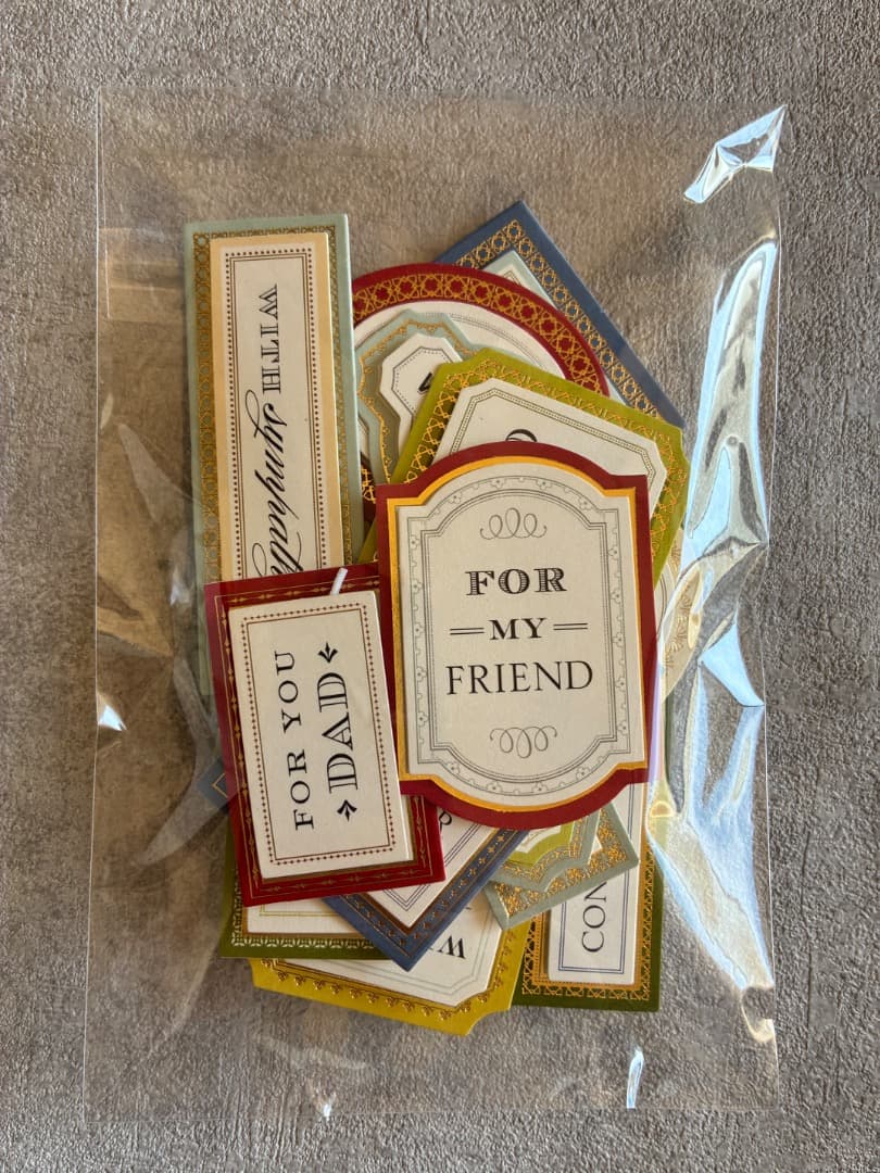 ラッピング・包装 ANNA GRIFFIN ALL ABOUT HIM CARD KIT