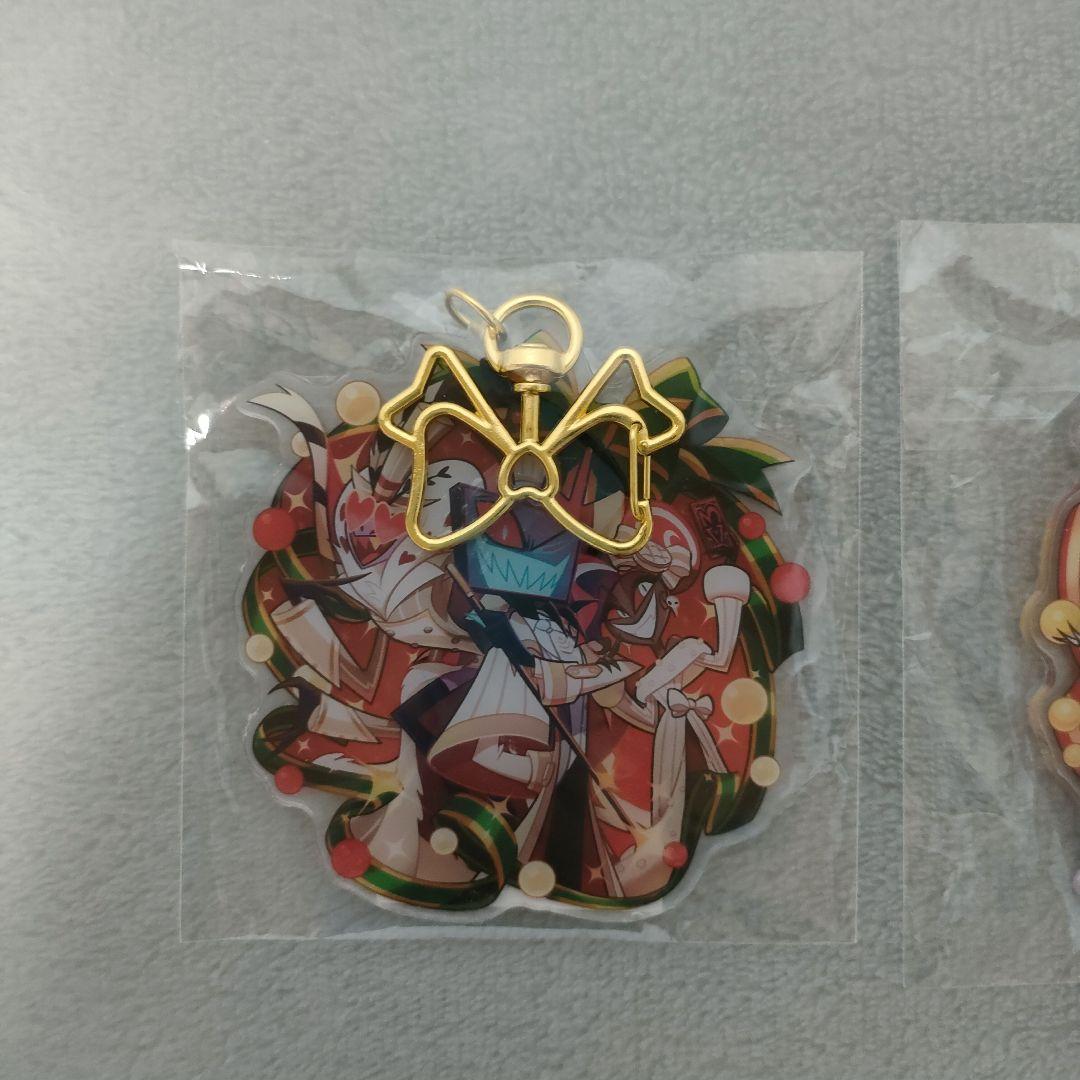 ハズビンホテル 海外公式ショップ クリスマス 2025 アクキー 2点セット