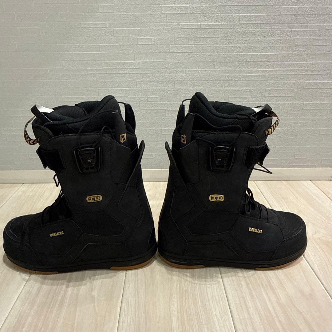 【美品】DEELUXE ID 6.3 スノーボードブーツ 27cm ブラック