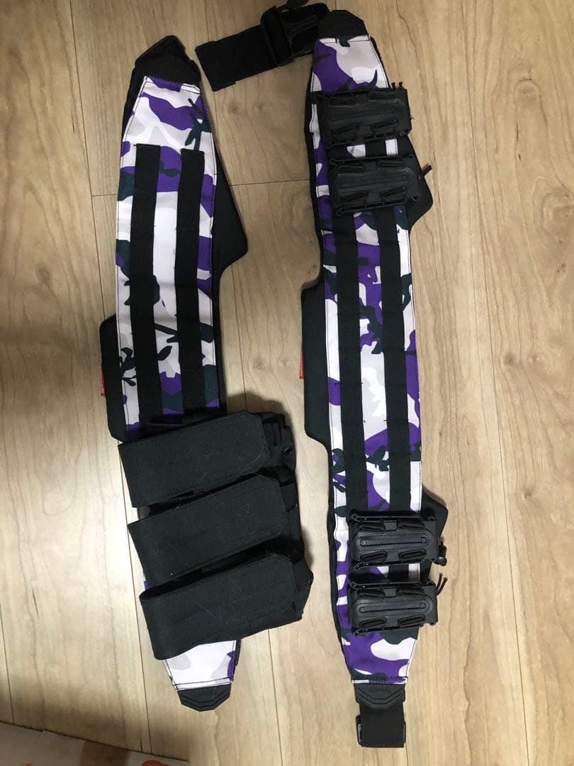 超レア　SpeedQB パープル迷彩ホルスター ベルト2個