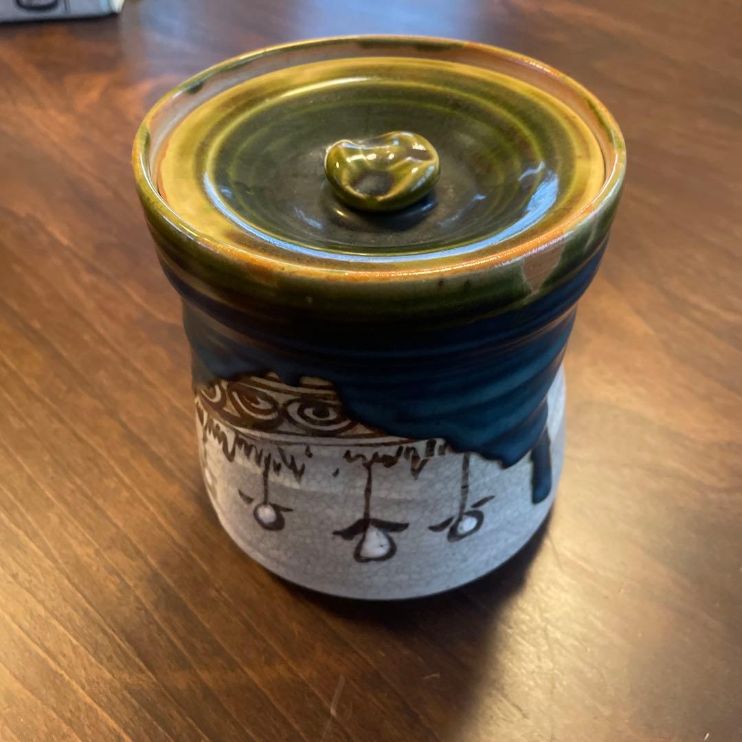 【未使用】陶器製水差し