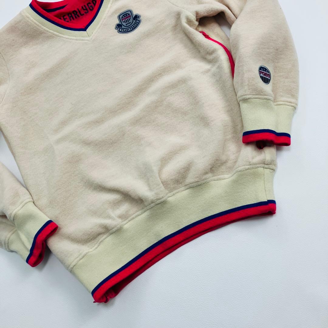 美品　PEARLYGATES スニード　裏起毛　リバーシブル　ゴルフ　ワッペン