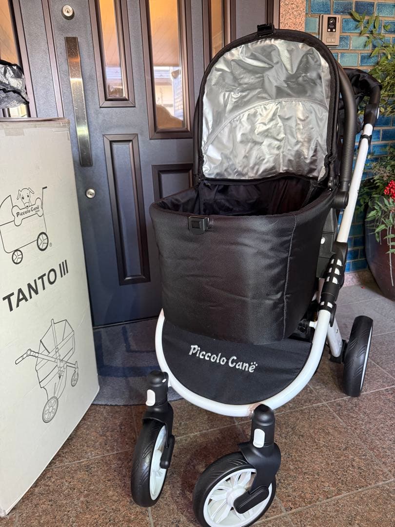 TAKA　ピッコロカーネTANTOⅢ ブラック ペットカート
