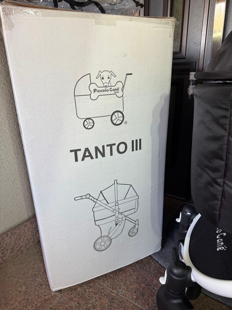 TAKA　ピッコロカーネTANTOⅢ ブラック ペットカート