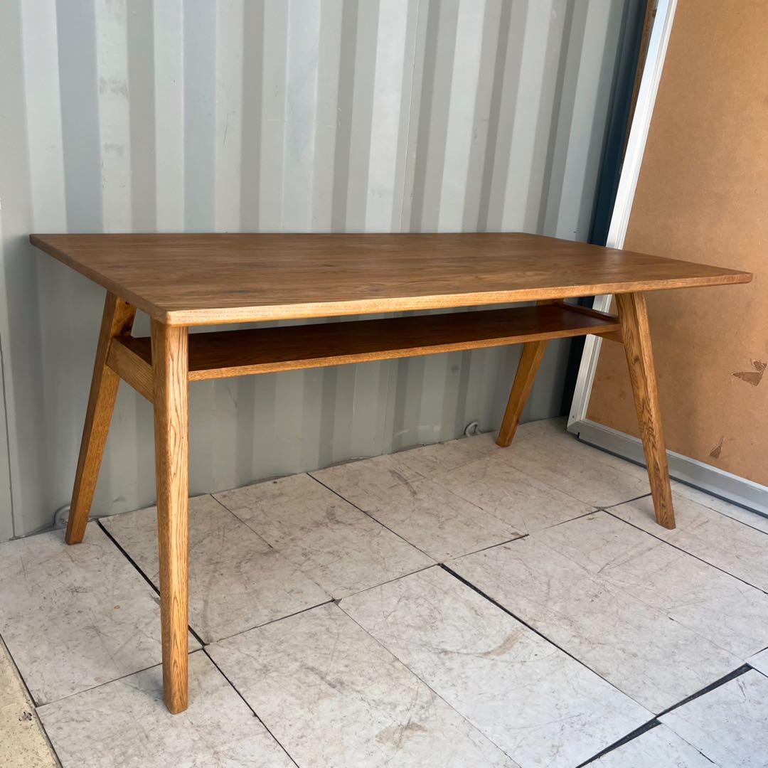 取付無料！ウニコ ADDY アディ 天然木 北欧風ナチュラルダイニングテーブル✨