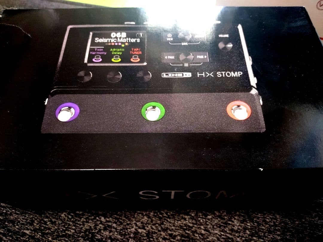 ギター LINE6 HX Stomp hellix