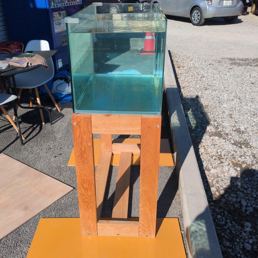 コトブキガラス水槽90cm水槽、マーフィード水槽台 （引取限定、横浜市）