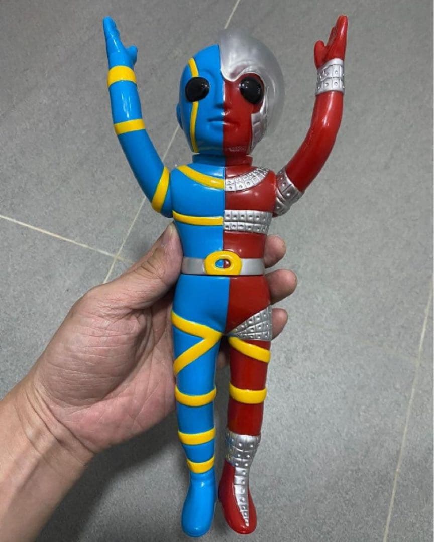 fk777さん専用 2体　愛の戦士レインボーマン と人造人間 黒色の目 25cm