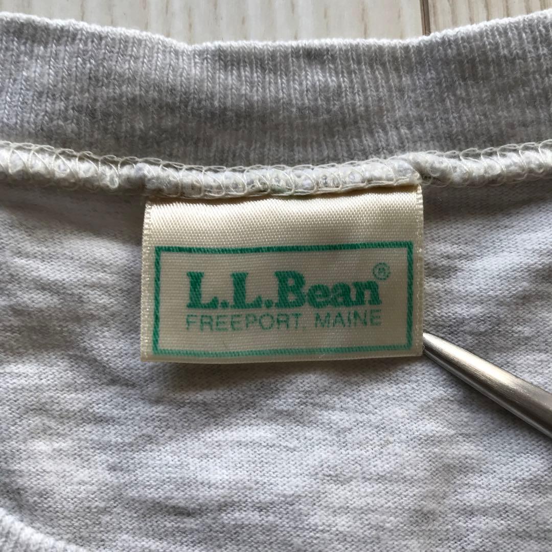 49 LL Bean エルエルビーン 1995年製ヴィンテージ Tシャツ 紅鮭