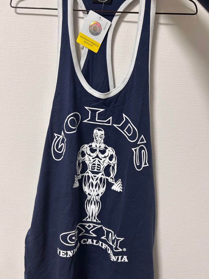 年末セール！ベニス限定ゴールドジムタンクトップ M