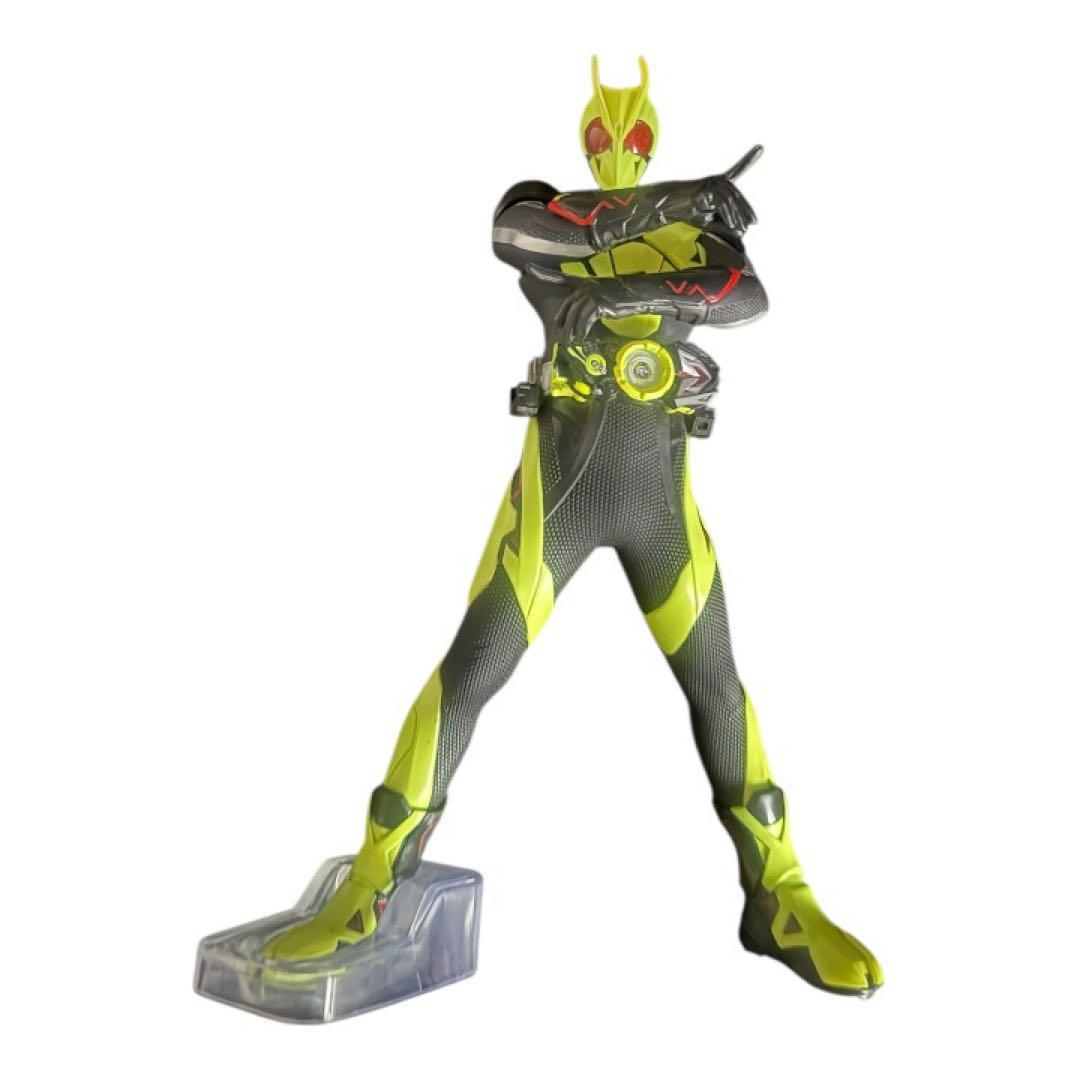 仮面ライダー ゼロワンフィギュア 黒と蛍光緑