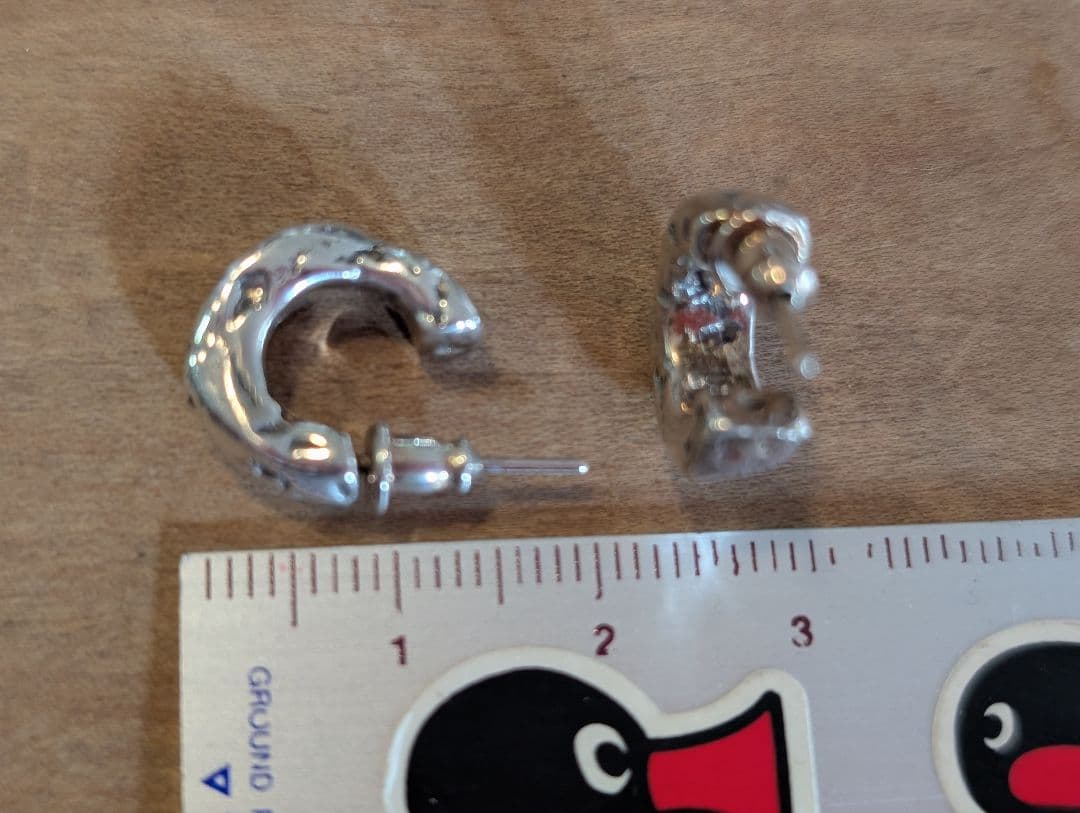 e.m.イーエム　ペア　シルバーピアス　SILVER