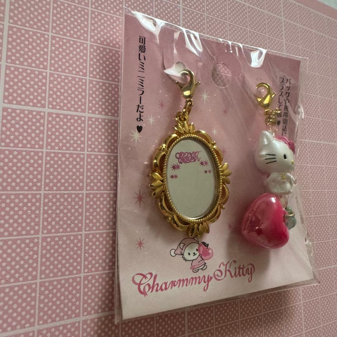 サンリオ　チャーミーキティ　マスコット　チャーム　 2006 レトロ　キティ