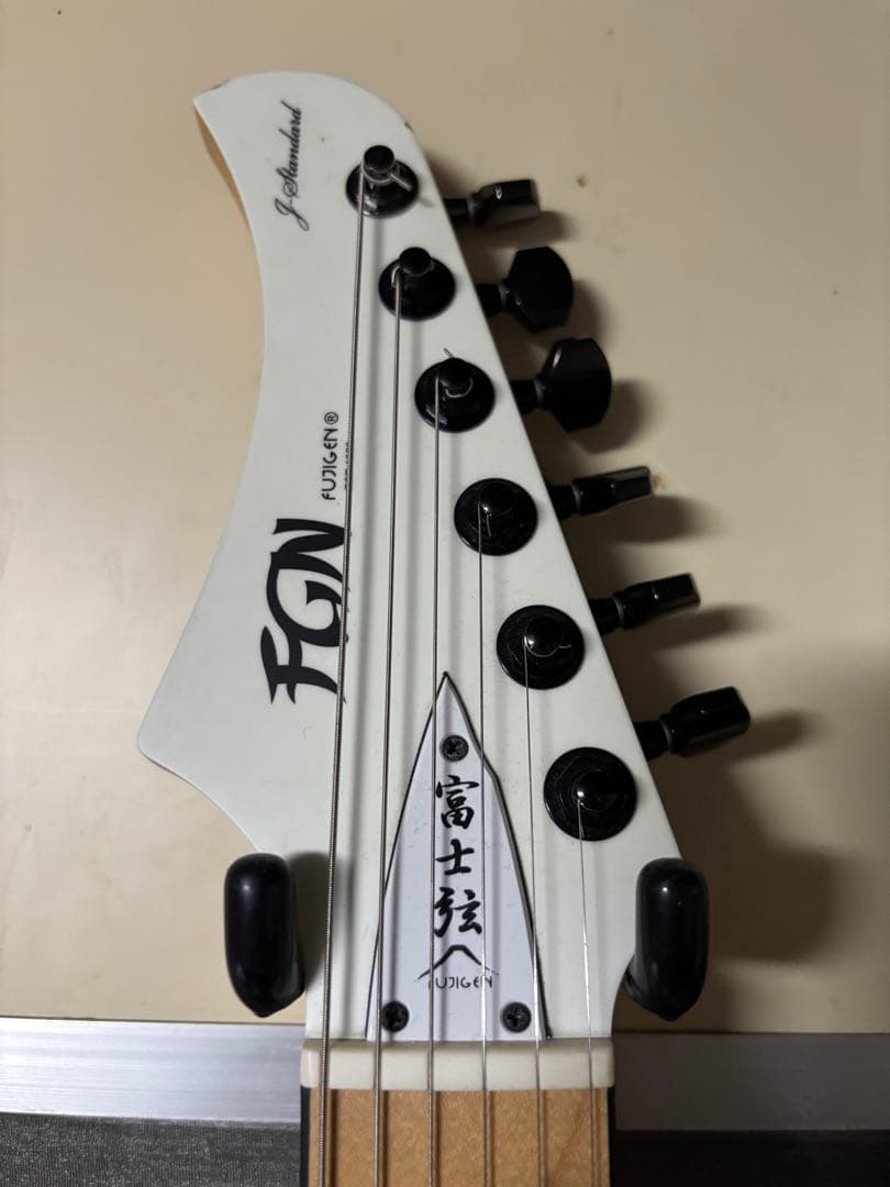 FGN エレキギター ホワイト jmy-ash-m