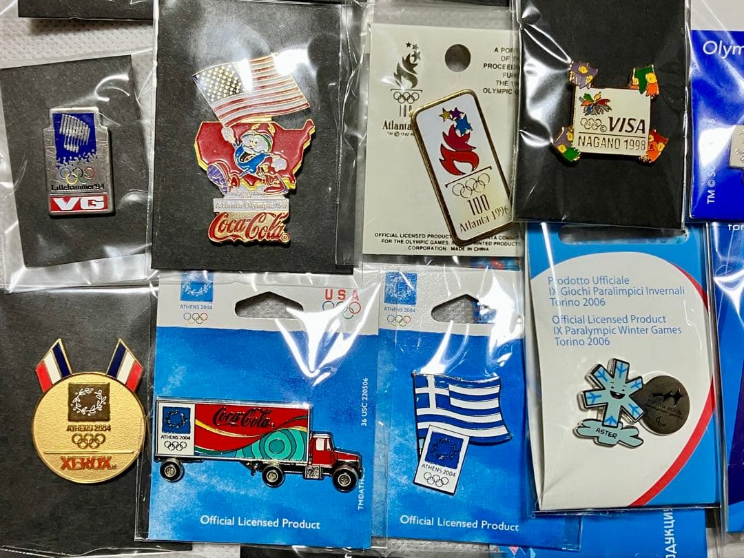オリンピックピンバッジ 35個まとめ売り 非売品多数