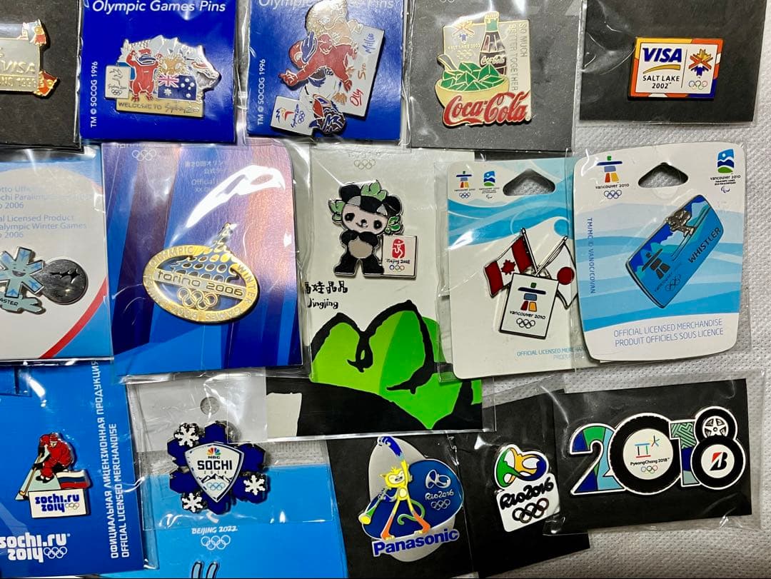 オリンピックピンバッジ 35個まとめ売り 非売品多数